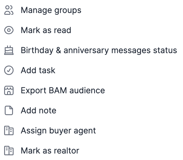 People: Quick Action Toolbar – Bonzo